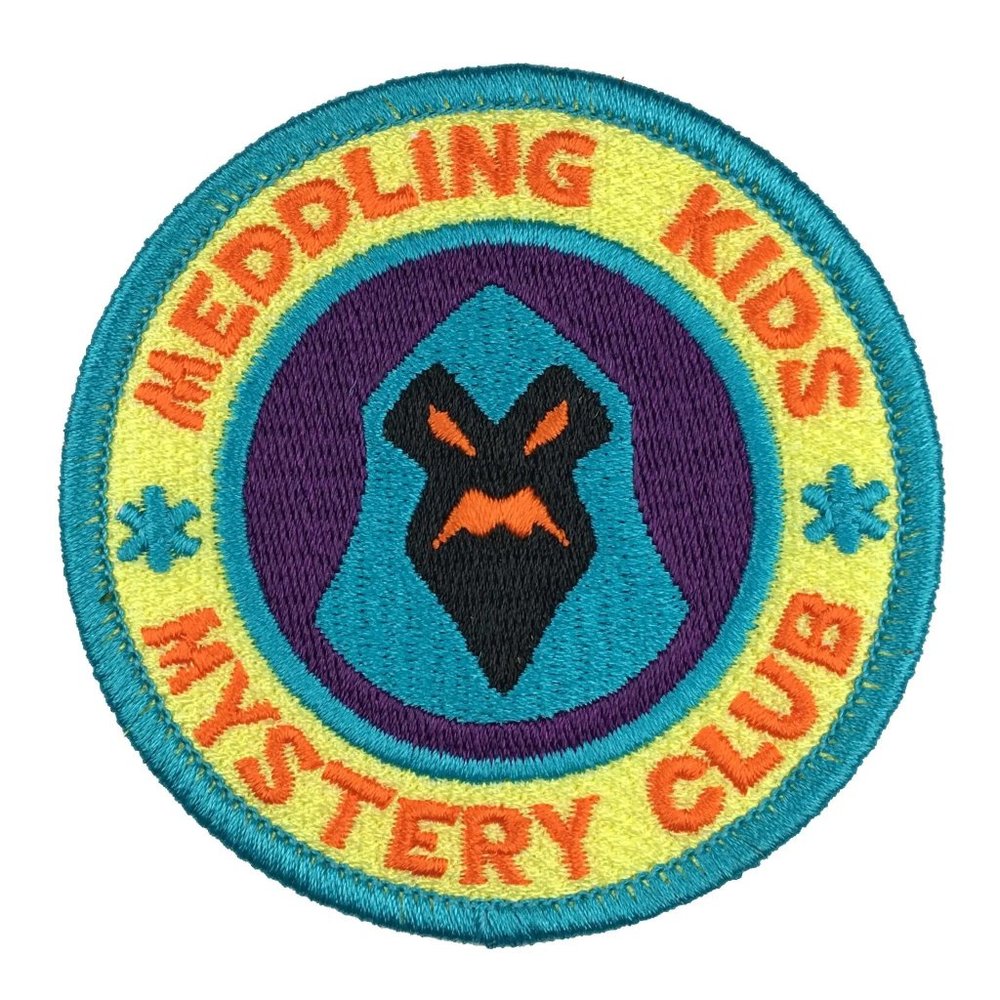 Meddling Kids Mystery Club Embroidered Patch